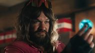 Jason Momoa as Garry in the A Minecraft Movie Trailer (Image via. Warner Bros. Pictures/Youtube)